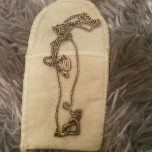 James Avery heart knot necklace